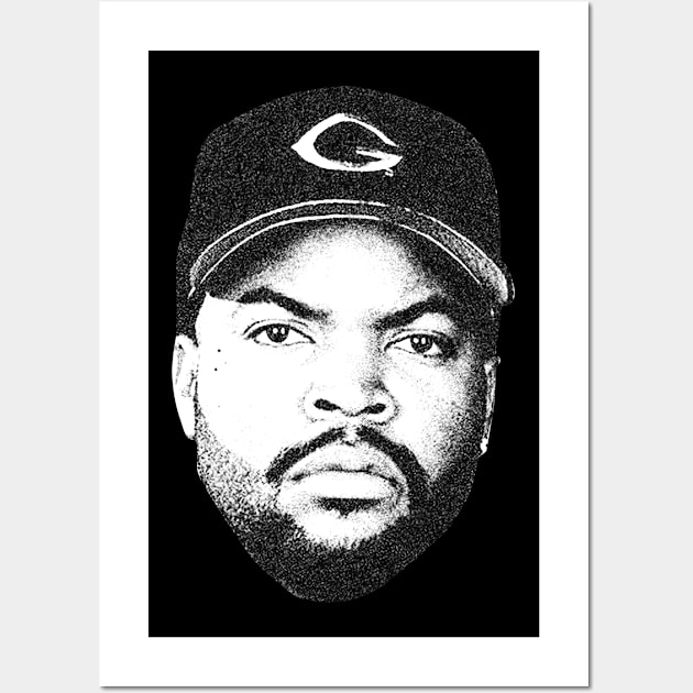 Ice Cube New Retro Sketch Wall Art by JULIAN AKBAR PROJECT